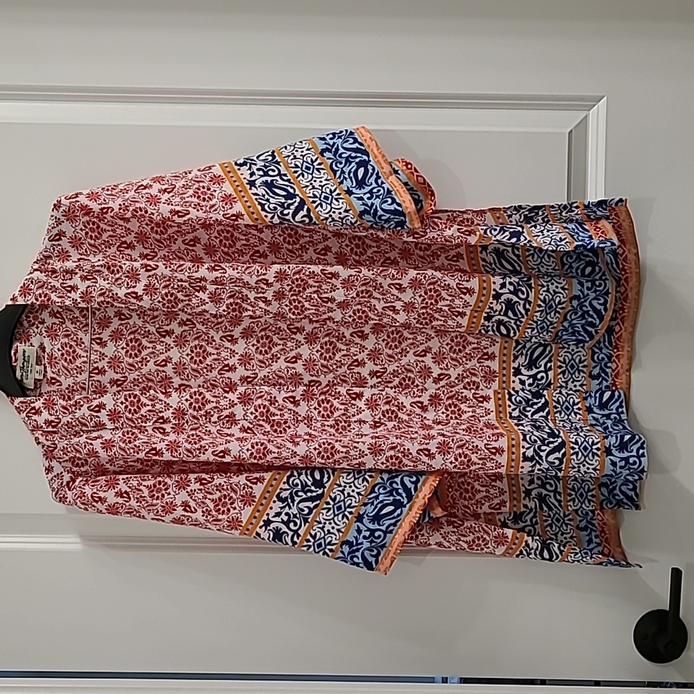 NWOT Norm Thompson, Print Kimono NWOT, Medium